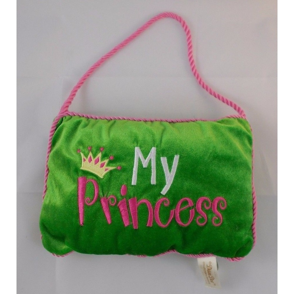 Dan Dee Pillow Plush Sign My Princess 9 Inch Wide Stuffed Toy